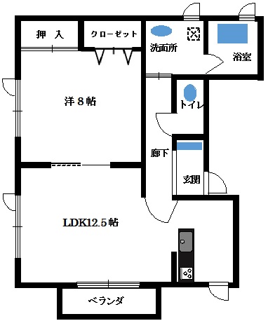 パークハイツ1‐A